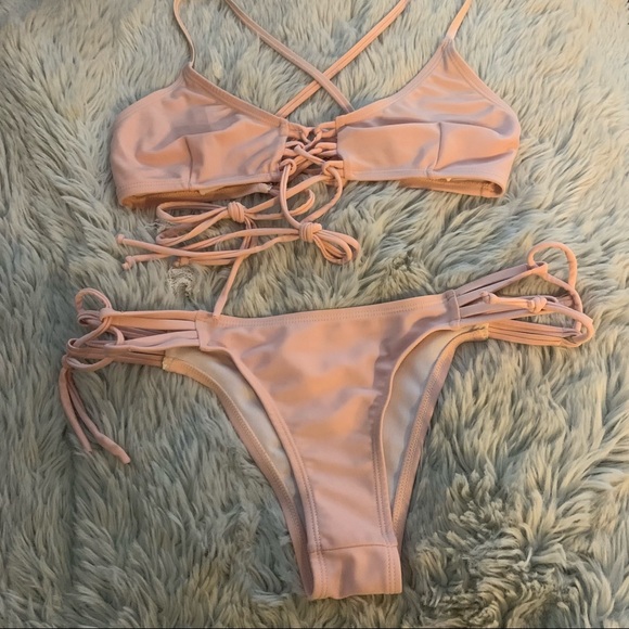 Macrame Style Bikini Set - Picture 2 of 5